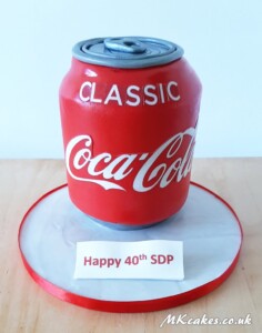 Coca Cola can Birthday Cake MK Cakes | One-of-a-kind cakes for every occasion