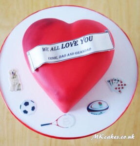 We all love you Birthday Cake MK Cakes | One-of-a-kind cakes for every occasion