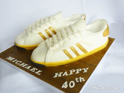 Adidas shoes Birthday Cake MK Cakes | One-of-a-kind cakes for every occasion