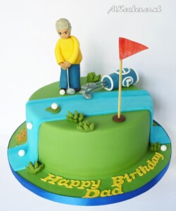 Golf Birthday Cake MK Cakes | One-of-a-kind cakes for every occasion