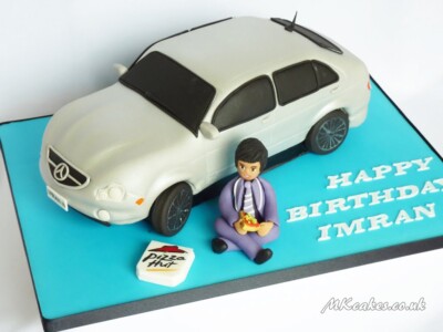 Mercedes car Birthday Cake MK Cakes | One-of-a-kind cakes for every occasion