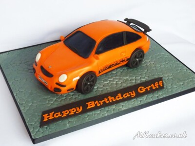 Porsche car Birthday Cake MK Cakes | One-of-a-kind cakes for every occasion