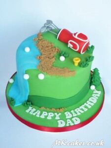 Golf Birthday Cake MK Cakes | One-of-a-kind cakes for every occasion
