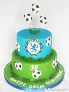 Football themed Birthday Cake MK Cakes | One-of-a-kind cakes for every occasion