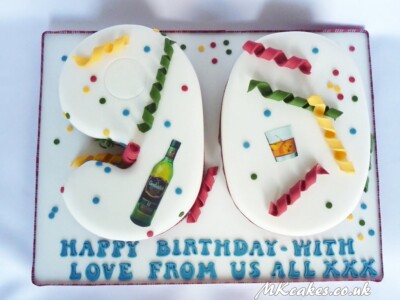Number 90 Birthday Cake MK Cakes | One-of-a-kind cakes for every occasion