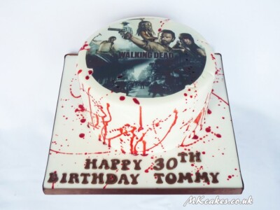 Walking Dead Birthday Cake MK Cakes | One-of-a-kind cakes for every occasion