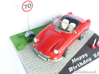 MG car Birthday Cake MK Cakes | One-of-a-kind cakes for every occasion