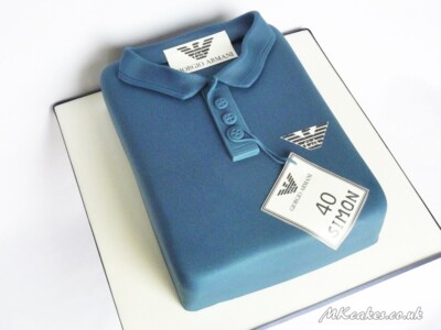 Armani shirt Birthday Cake MK Cakes | One-of-a-kind cakes for every occasion