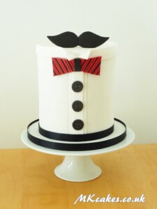 Gentleman Birthday Cake MK Cakes | One-of-a-kind cakes for every occasion