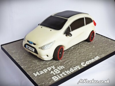 Ford Fiesta car Birthday Cake MK Cakes | One-of-a-kind cakes for every occasion