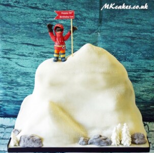Mount Everest Birthday Cake MK Cakes | One-of-a-kind cakes for every occasion