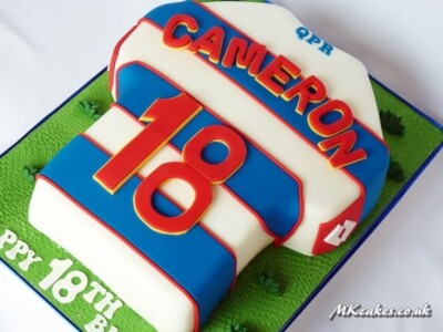 Football T-shirt Birthday Cake MK Cakes | One-of-a-kind cakes for every occasion