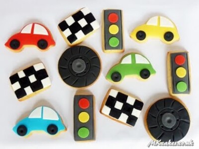Car themed Cookies MK Cakes | One-of-a-kind cakes for every occasion