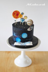 Space Birthday Cake MK Cakes | One-of-a-kind cakes for every occasion