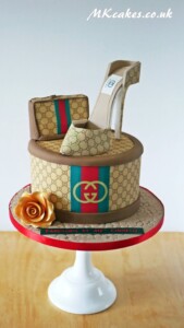 Gucci Shoe with Purse Birthday Cake Gucci Shoe with Purse Birthday Cake