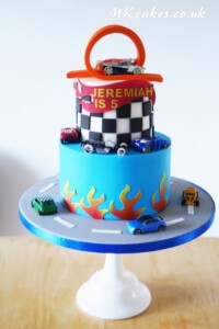 Hot Wheels Birthday Cake MK Cakes | One-of-a-kind cakes for every occasion