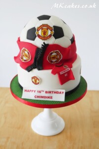 Football Birthday Cake MK Cakes | One-of-a-kind cakes for every occasion