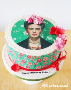 Frida Kahlo Themed Birthday Cake Frida Kahlo Themed Birthday Cake