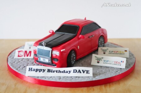 Royce Rolls low rider Birthday Cake MK Cakes | One-of-a-kind cakes for every occasion