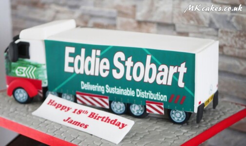 Eddie Stobart Lorry Birthday Cake MK Cakes | One-of-a-kind cakes for every occasion