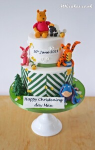 Winnie the Pooh Christening Cake MK Cakes | One-of-a-kind cakes for every occasion