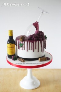 Red Wine Dripping Birthday Cake Red Wine Dripping Birthday Cake