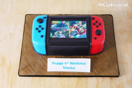 Nintendo switch Birthday Cake MK Cakes | One-of-a-kind cakes for every occasion