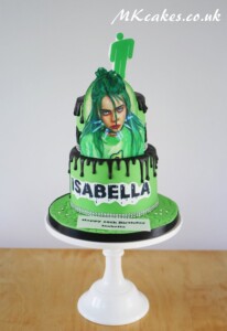 Billie Eilish Birthday Cake MK Cakes | One-of-a-kind cakes for every occasion