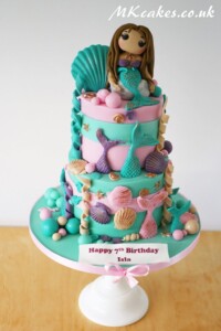 Mermaid Birthday Cake MK Cakes | One-of-a-kind cakes for every occasion
