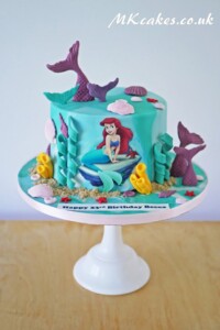 Ariel Birthday Cake MK Cakes | One-of-a-kind cakes for every occasion