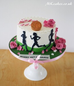Birthday Cake for a Runner Birthday Cake for a Runner