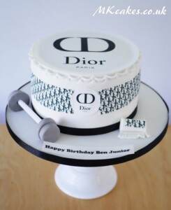 Dior Birthday Cake MK Cakes | One-of-a-kind cakes for every occasion