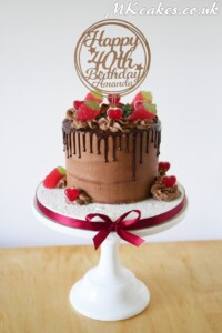 Chocolate and Haribo Dripping Birthday Cake Chocolate and Haribo Dripping Birthday Cake