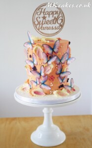 Full of Butterflies Birthday Cake Full of Butterflies Birthday Cake