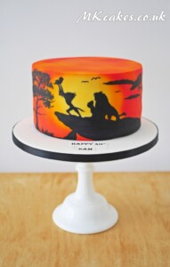 Lion King Birthday Cake Lion King Birthday Cake