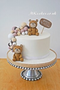 Teddies cake for Baby shower Teddies cake for Baby shower