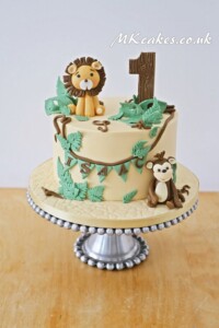 1st Birthday Jungle Cake 1st Birthday Jungle Cake