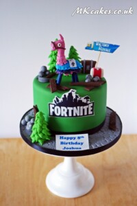 Fortnite Birthday Cake with Lama MK Cakes | One-of-a-kind cakes for every occasion