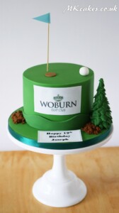 Golf Birthday Cake MK Cakes | One-of-a-kind cakes for every occasion