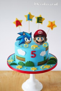 Mario & Sonic Birthday Cake MK Cakes | One-of-a-kind cakes for every occasion