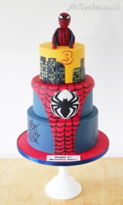 Spiderman Birthday Cake MK Cakes | One-of-a-kind cakes for every occasion