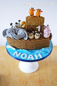 Noah's Ark Birthday Cake MK Cakes | One-of-a-kind cakes for every occasion