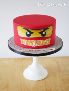 Ninjago Face Birthday Cake MK Cakes | One-of-a-kind cakes for every occasion