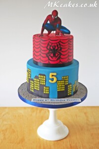 Spiderman Birthday Cake MK Cakes | One-of-a-kind cakes for every occasion