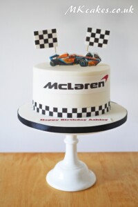 McLaren Birthday Cake MK Cakes | One-of-a-kind cakes for every occasion