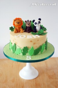 Gold JUngle Cake MK Cakes | One-of-a-kind cakes for every occasion