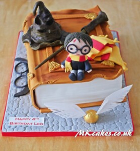 Harry Potter Book cake Harry Potter Book cake