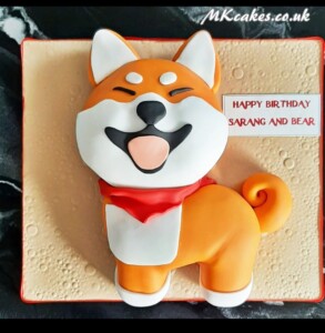 Shiba cake Shiba cake