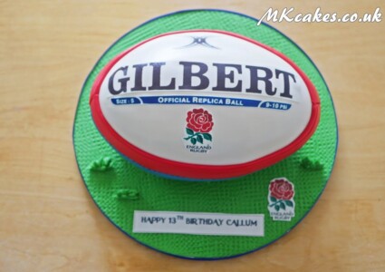Rugby Ball Cake Rugby Ball Cake