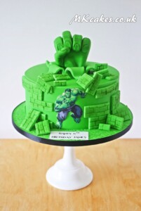 Hulk Fist Cake Hulk Fist Cake